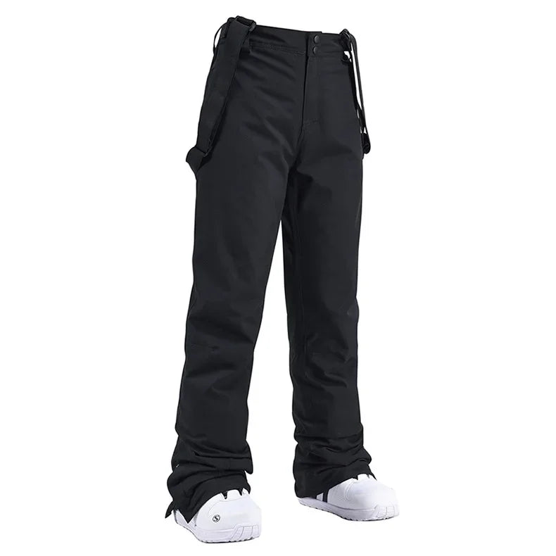 Unisex Winter Ski Pants – Thick, Waterproof, Windproof Snow Trousers