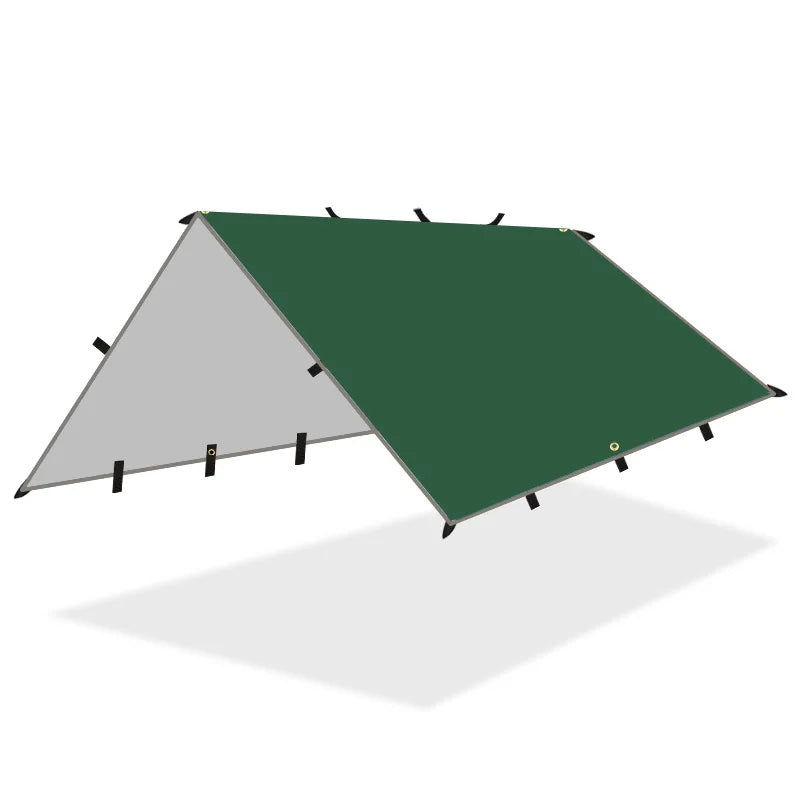 Waterproof Tent Tarp – Lightweight Outdoor Camping Sun Shelter