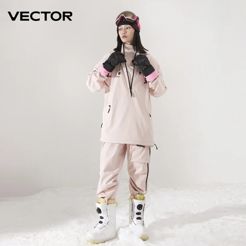 Unisex Ski Jacket & Pants Set – Waterproof Winter Snow Sports Outfit