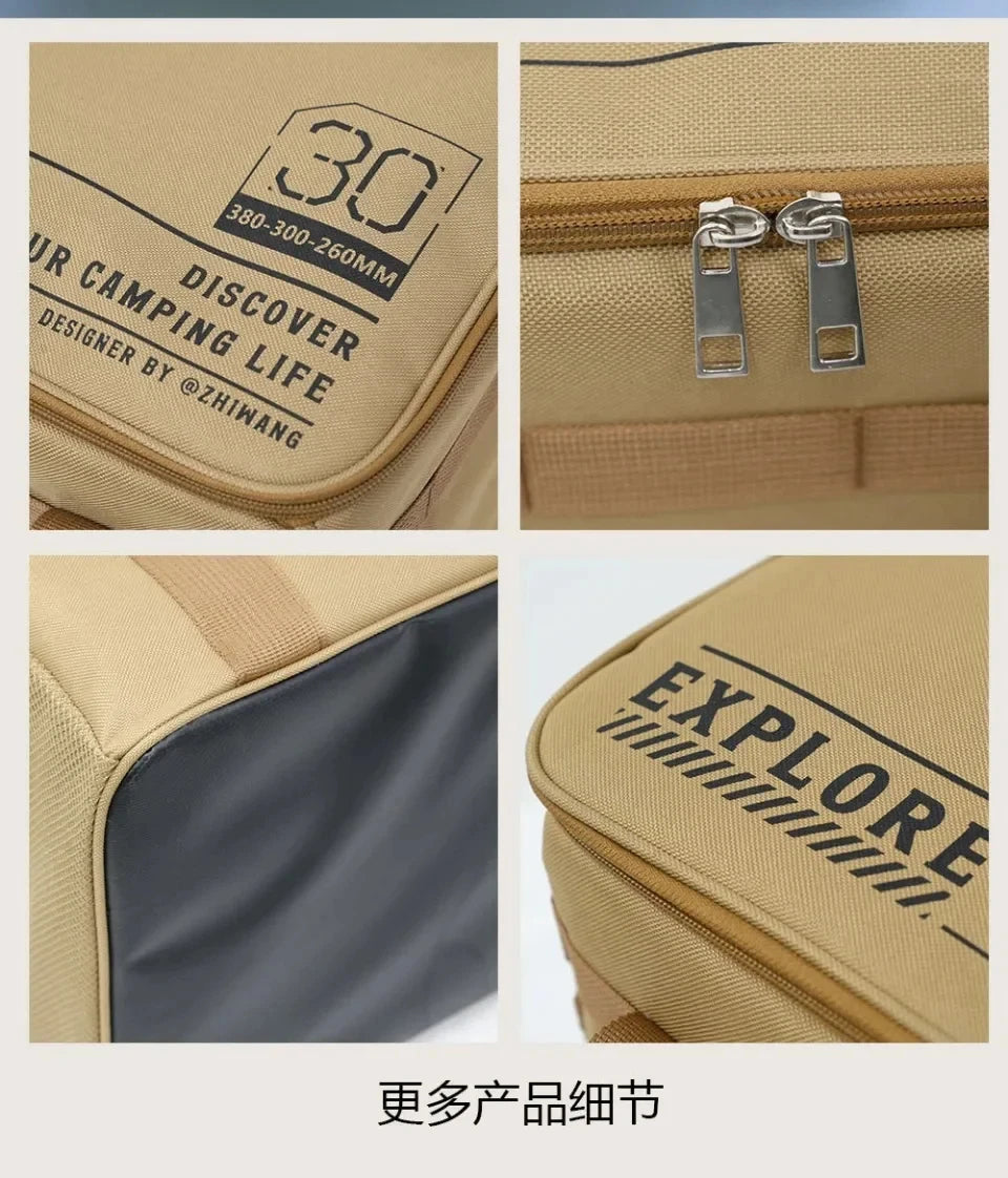 30–42L Tactical Camping Storage Bag – Insulated Waterproof Box