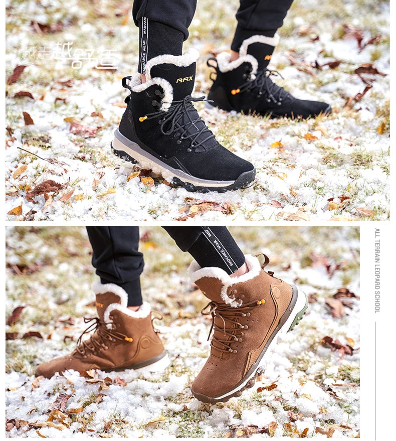 Waterproof Winter Hiking Shoes – Men’s Outdoor Snow Boots