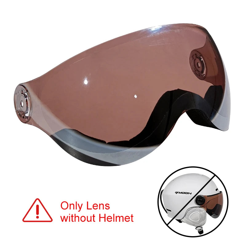Ski Helmet with Snow Visor – Safety Gear for Winter Sports