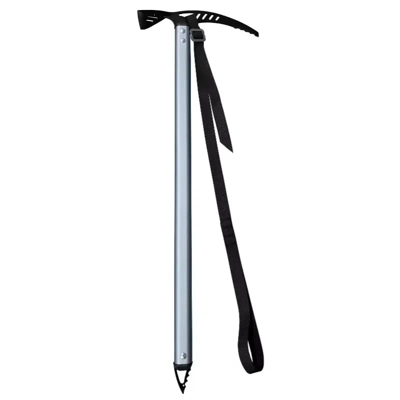 Aluminum Ice Axe 70cm – Lightweight Mountaineering & Camping Walking Pick