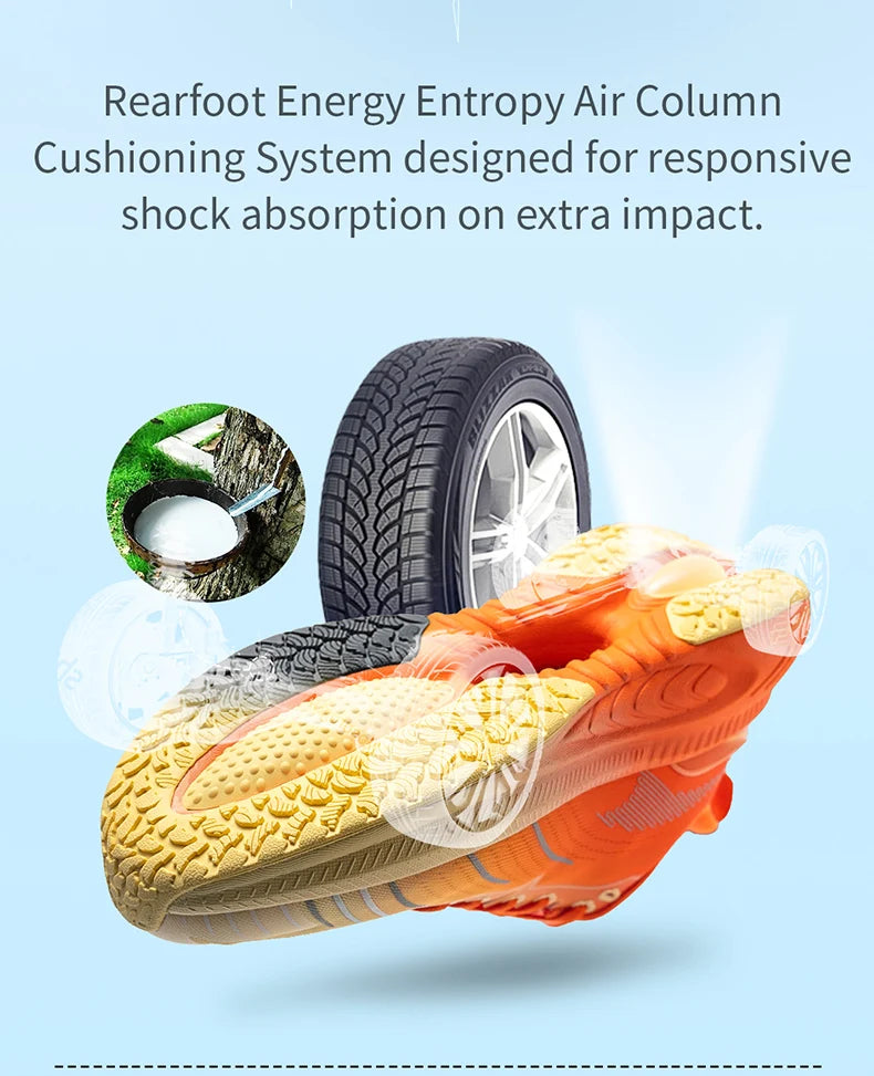 Cushioning Running Shoes – Men’s & Women’s Non-Slip Athletic Sneakers