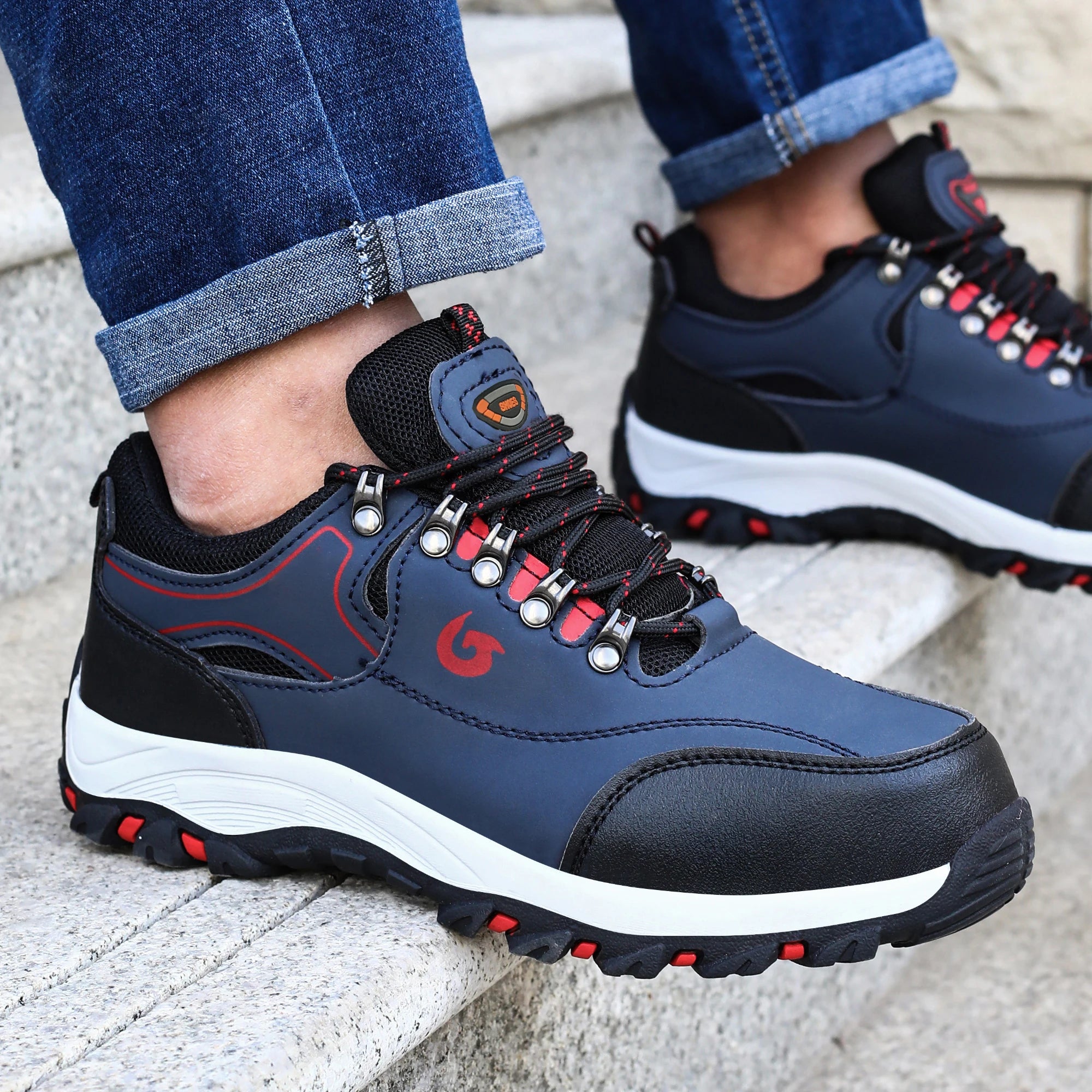 Men’s Steel Toe Work Boots – Puncture-Proof Safety Shoes