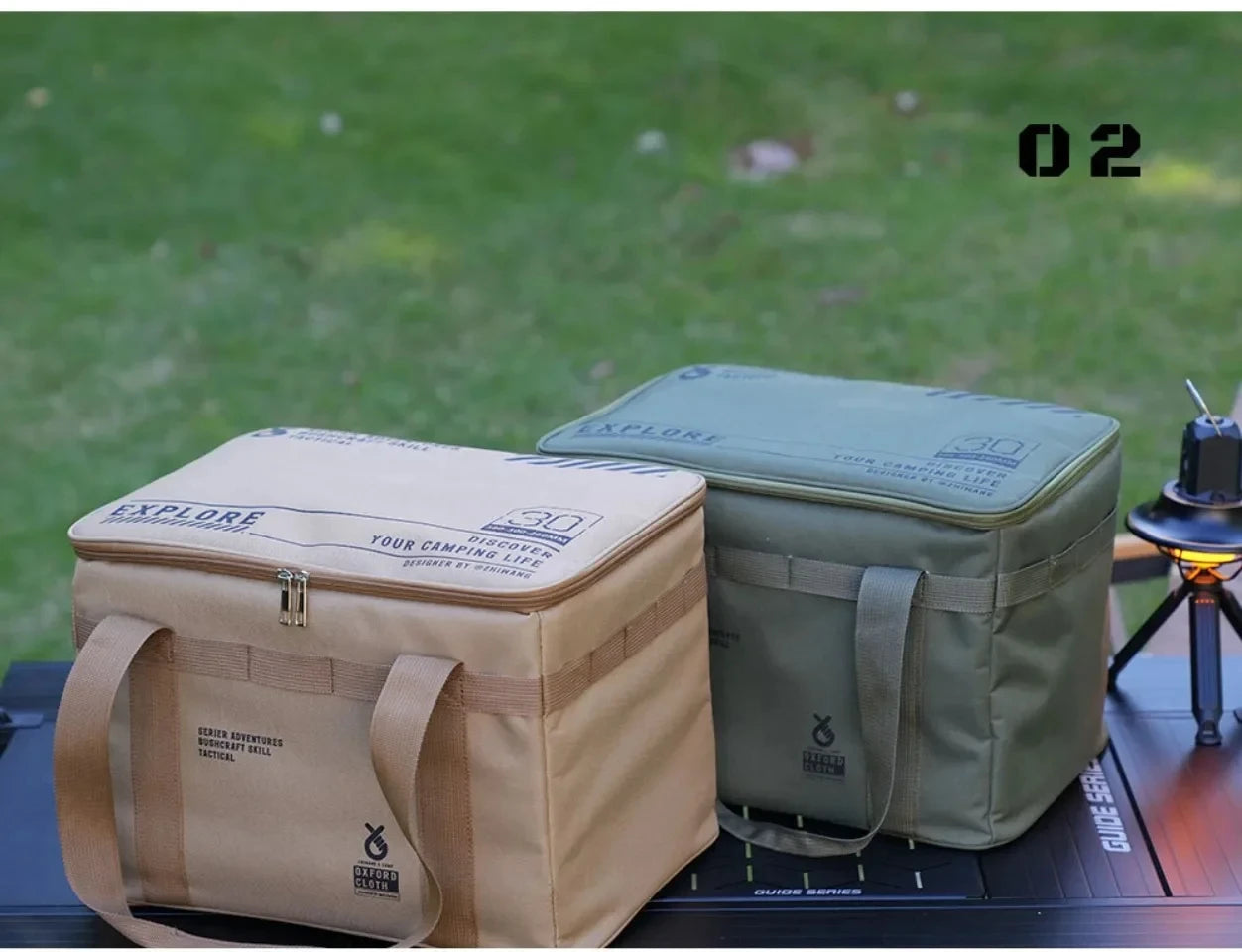 30–42L Tactical Camping Storage Bag – Insulated Waterproof Box