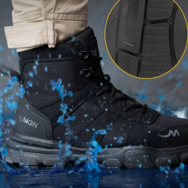 Indestructible Steel Toe Work Boots – Men & Women Safety Shoes