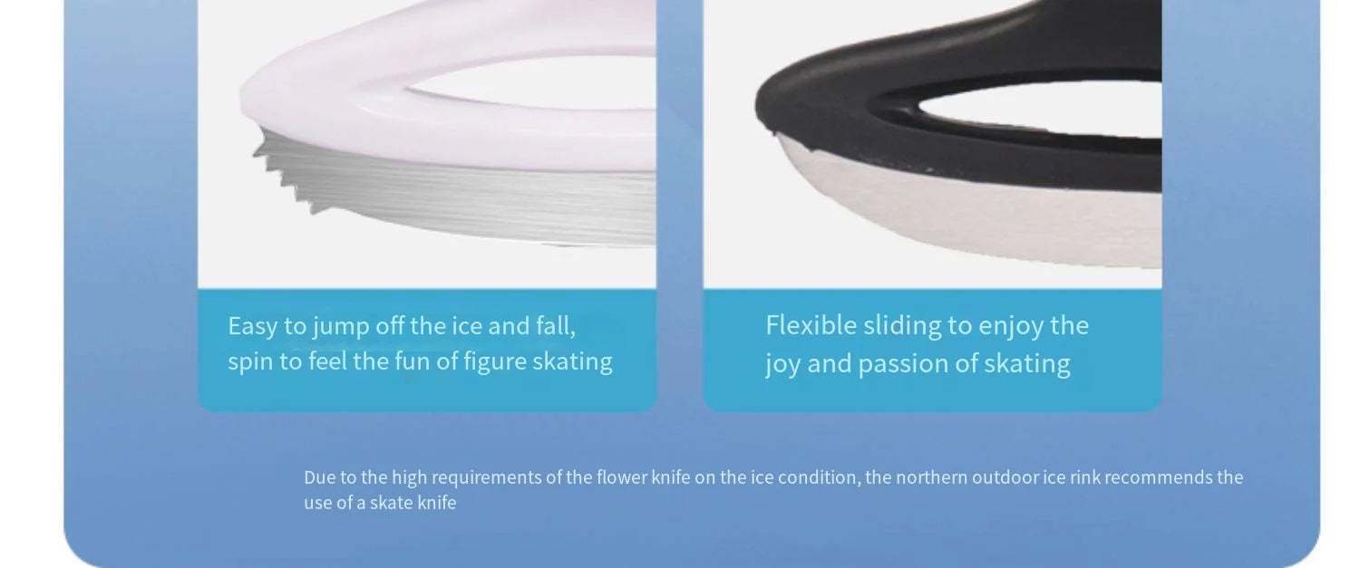 Adjustable Kids’ Figure & Ice Hockey Skates – Beginner to Pro