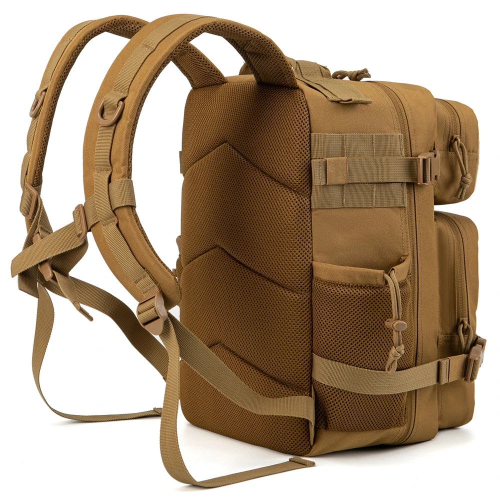 25L Tactical MOLLE Backpack – Outdoor, EDC & Hiking Rucksack