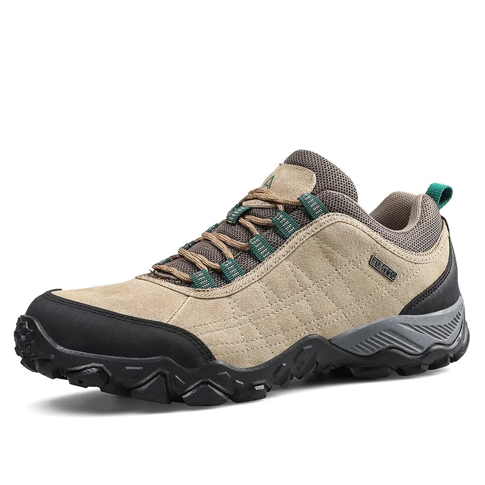 Men’s Luxury Leather Hiking & Trekking Shoes – Winter Outdoor Sneakers