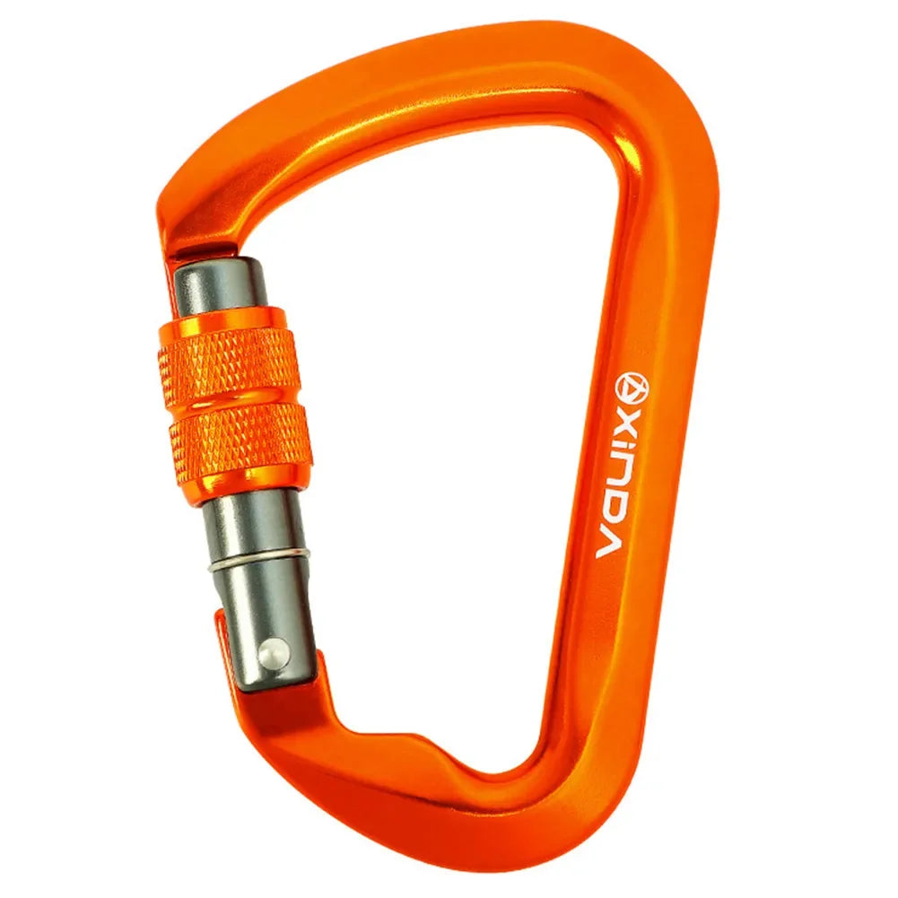 30kN Locking Carabiner – Heavy-Duty D-Shaped Climbing Carabiner