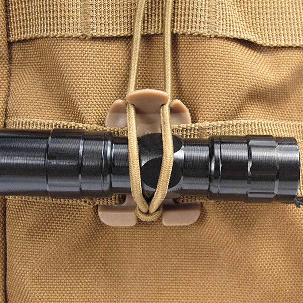 2-Pack Nylon Carabiner Clips – Outdoor Backpack & Camping Hooks