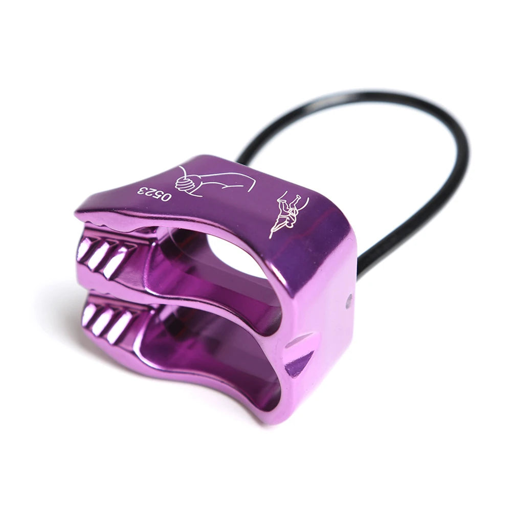 RMOJOYCE ATC Belay Device – 25kN Aluminum Rock Climbing Descender
