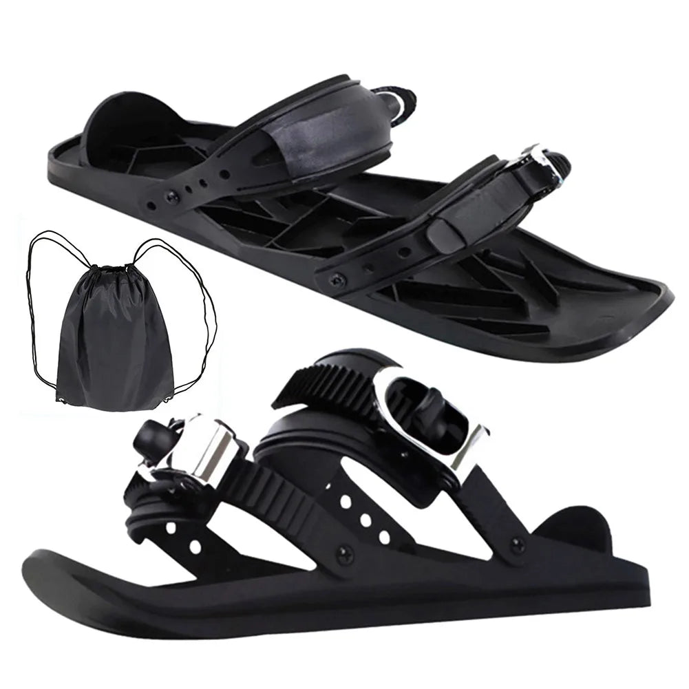 Mini Adjustable Short Ski Skates – Winter Outdoor Skiboards