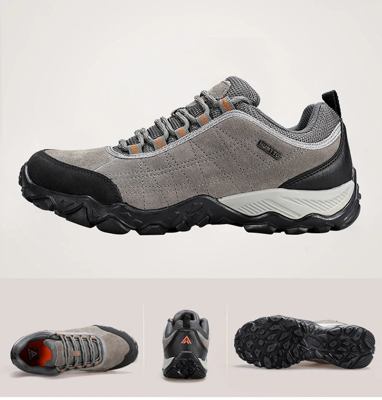 Men’s Luxury Leather Hiking & Trekking Shoes – Winter Outdoor Sneakers