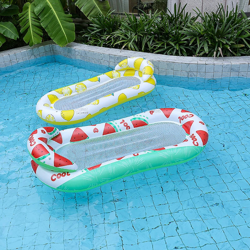 Rooxin Inflatable Water Hammock – Pool & Beach Float Bed