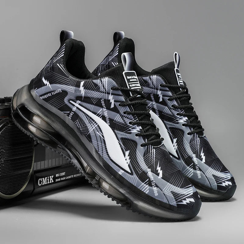 Men’s Basketball Shoes – Air Cushion, Non-Slip & Shock-Absorbing