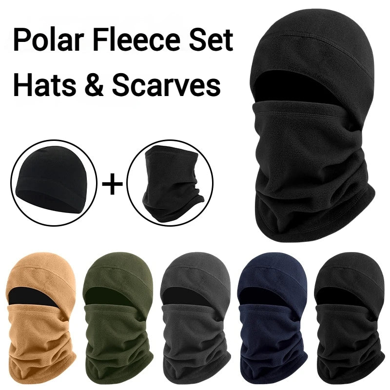 Winter Balaclava Face Mask & Neck Warmer – Windproof Outdoor Cap