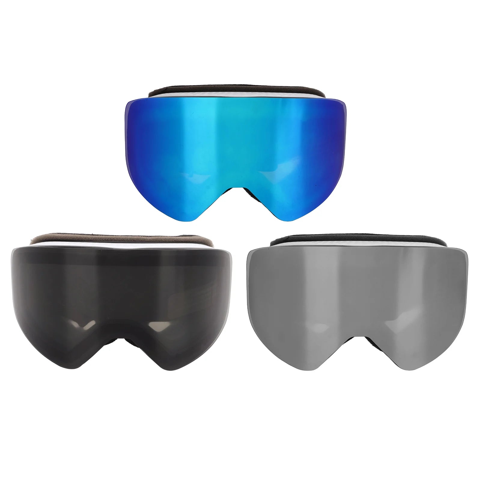 Magnetic Ski Goggles – Anti-Fog UV Snowboard OTG Goggles