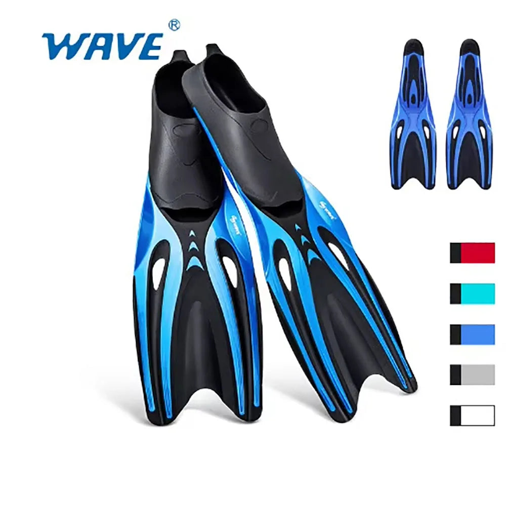 Professional Diving Fins – Flexible Non-Slip Swim Flippers