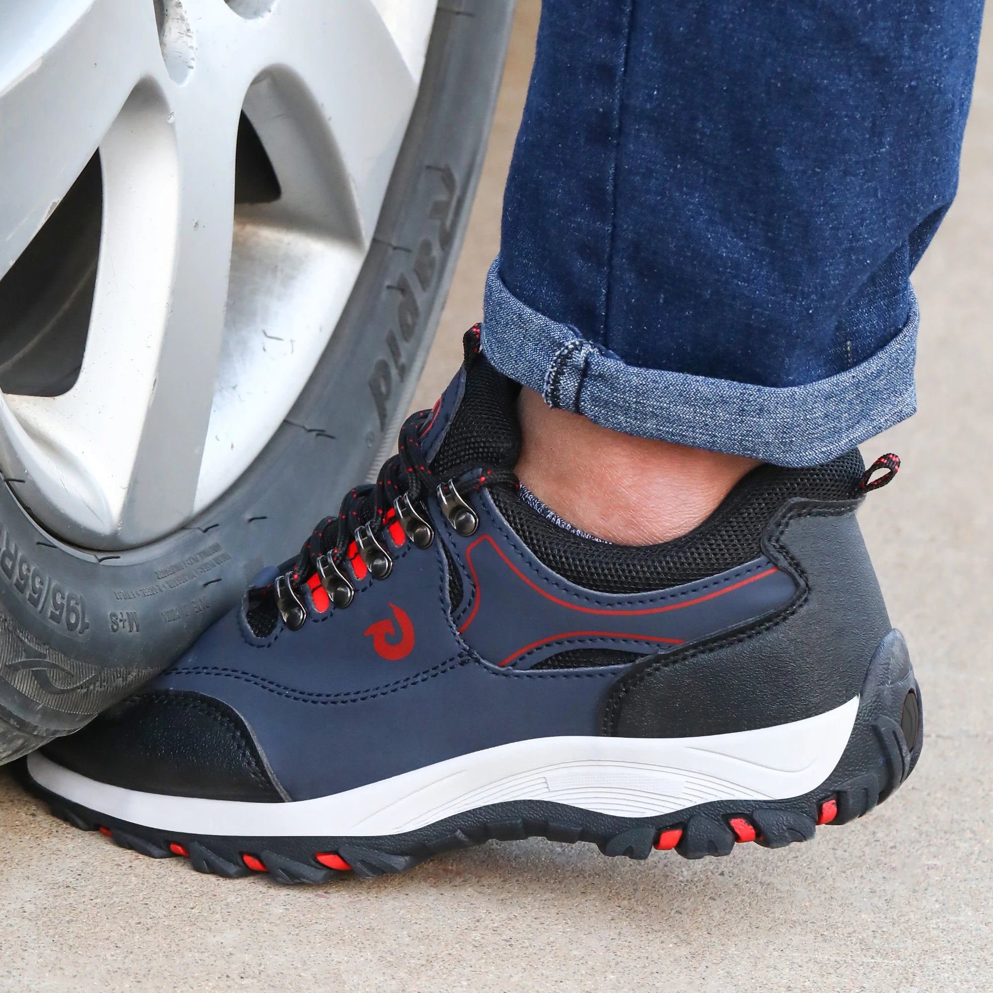 Men’s Steel Toe Work Boots – Puncture-Proof Safety Shoes