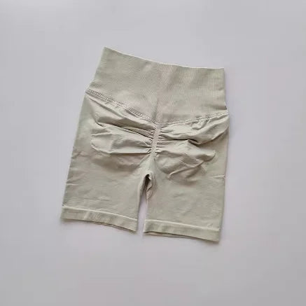 High-Waist Women’s Yoga & Fitness Shorts – Hip Push-Up Quick-Dry