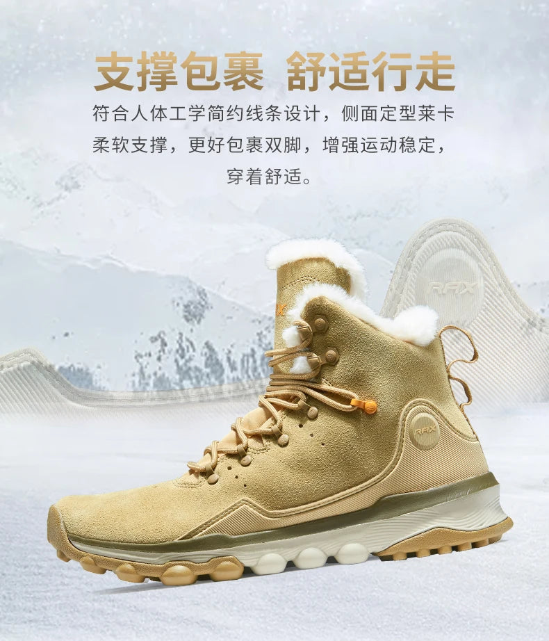 Waterproof Winter Hiking Shoes – Men’s Outdoor Snow Boots