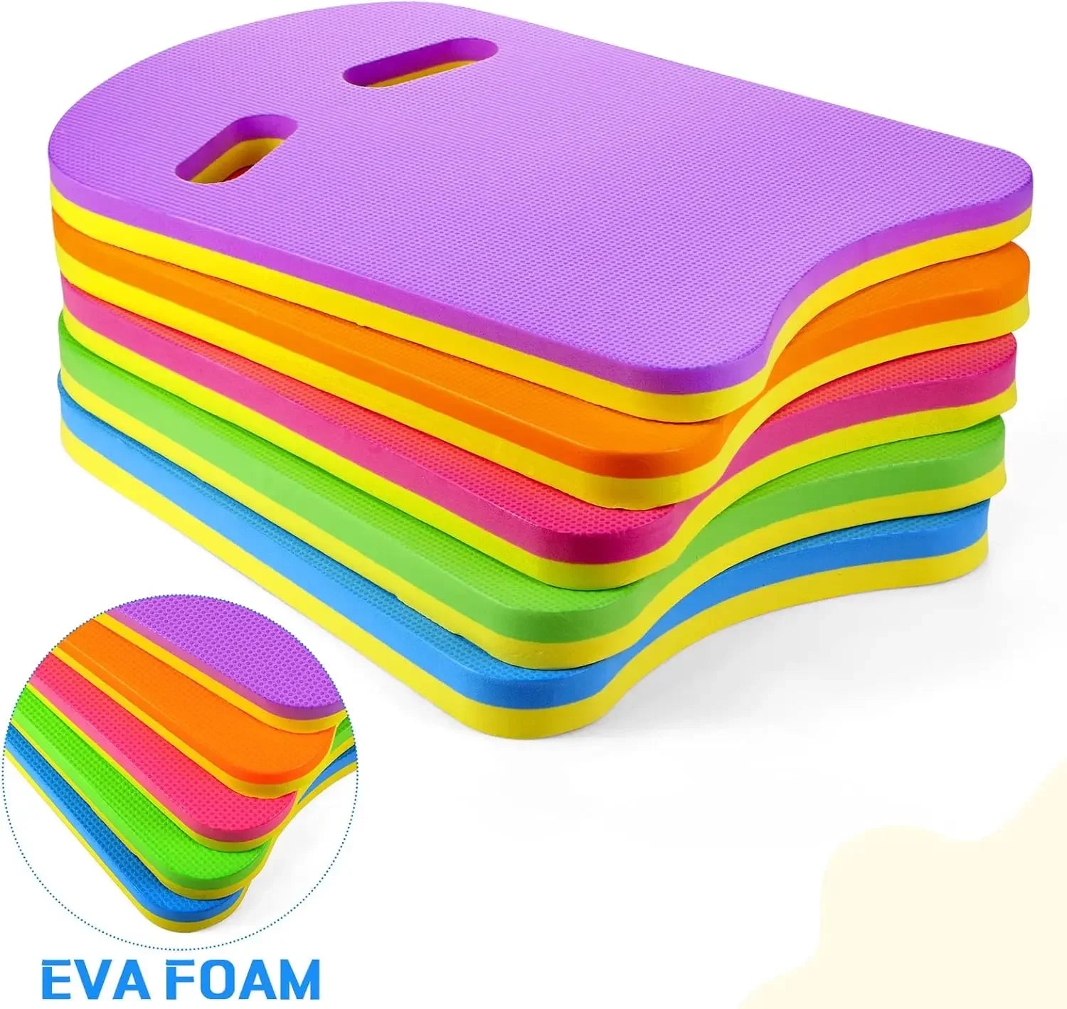 EVA Foam U-Shaped Swimming Kickboard – Training Float for Kids & Adults