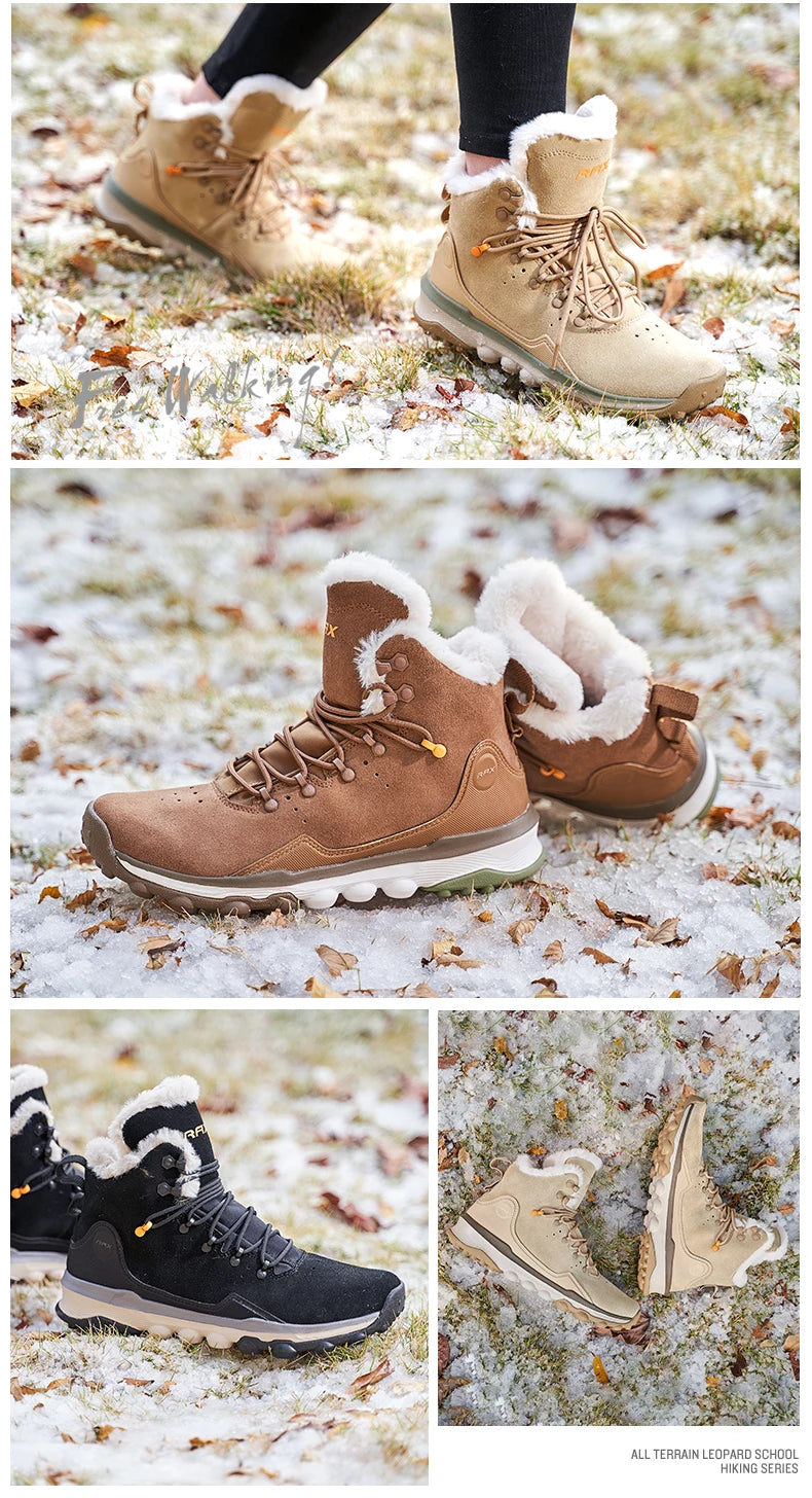 Waterproof Winter Hiking Shoes – Men’s Outdoor Snow Boots