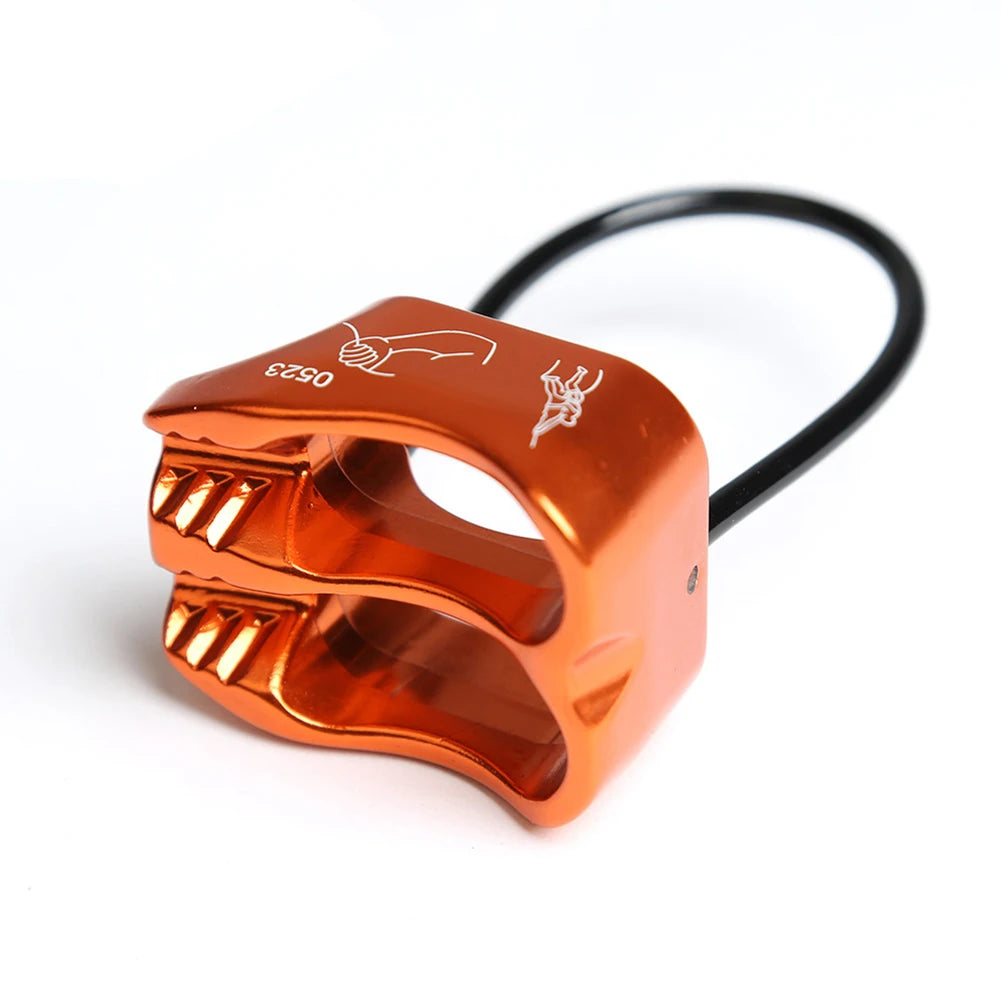 RMOJOYCE ATC Belay Device – 25kN Aluminum Rock Climbing Descender