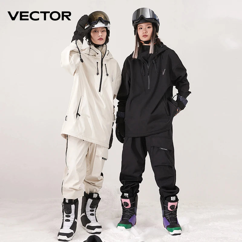 Unisex Ski Jacket & Pants Set – Waterproof Winter Snow Sports Outfit