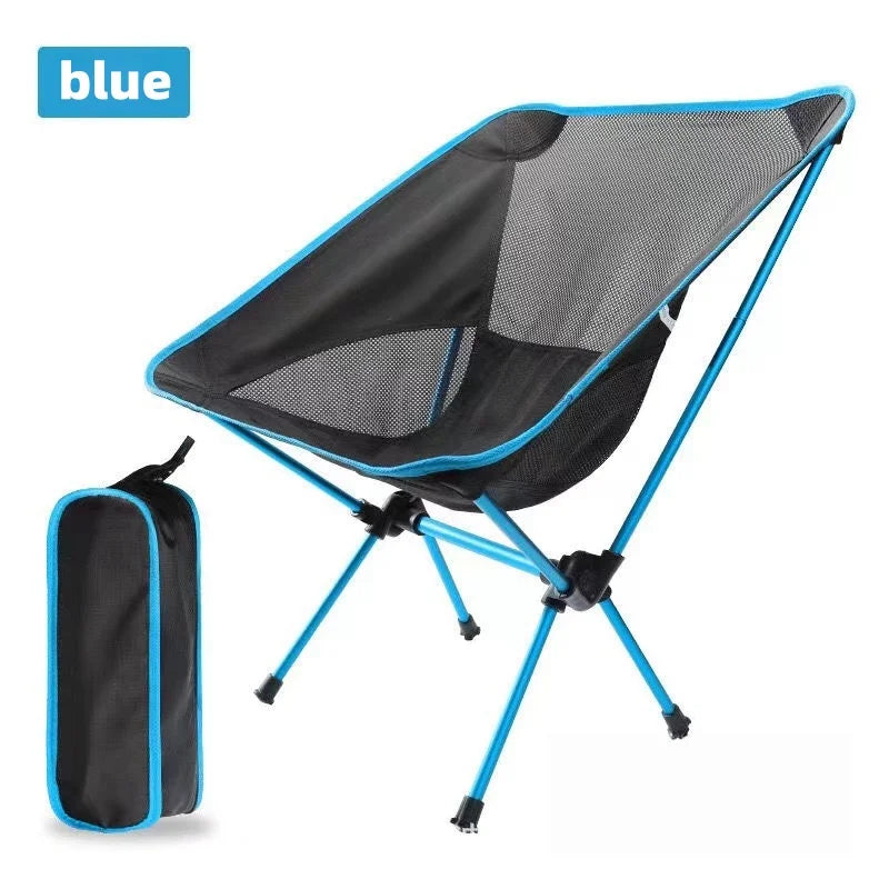 Ultra-Light Foldable Outdoor Chair – Aluminum Alloy Moon Chair