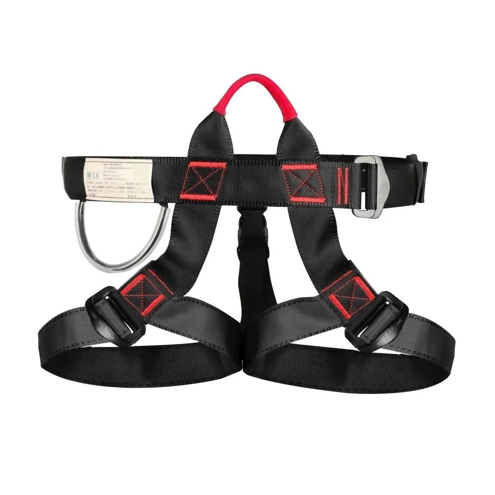 Outdoor Half-Body Climbing Harness – Safety Waist Support