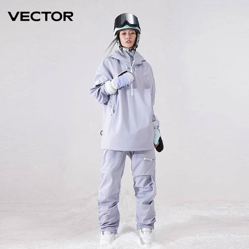 Unisex Ski Jacket & Pants Set – Waterproof Winter Snow Sports Outfit