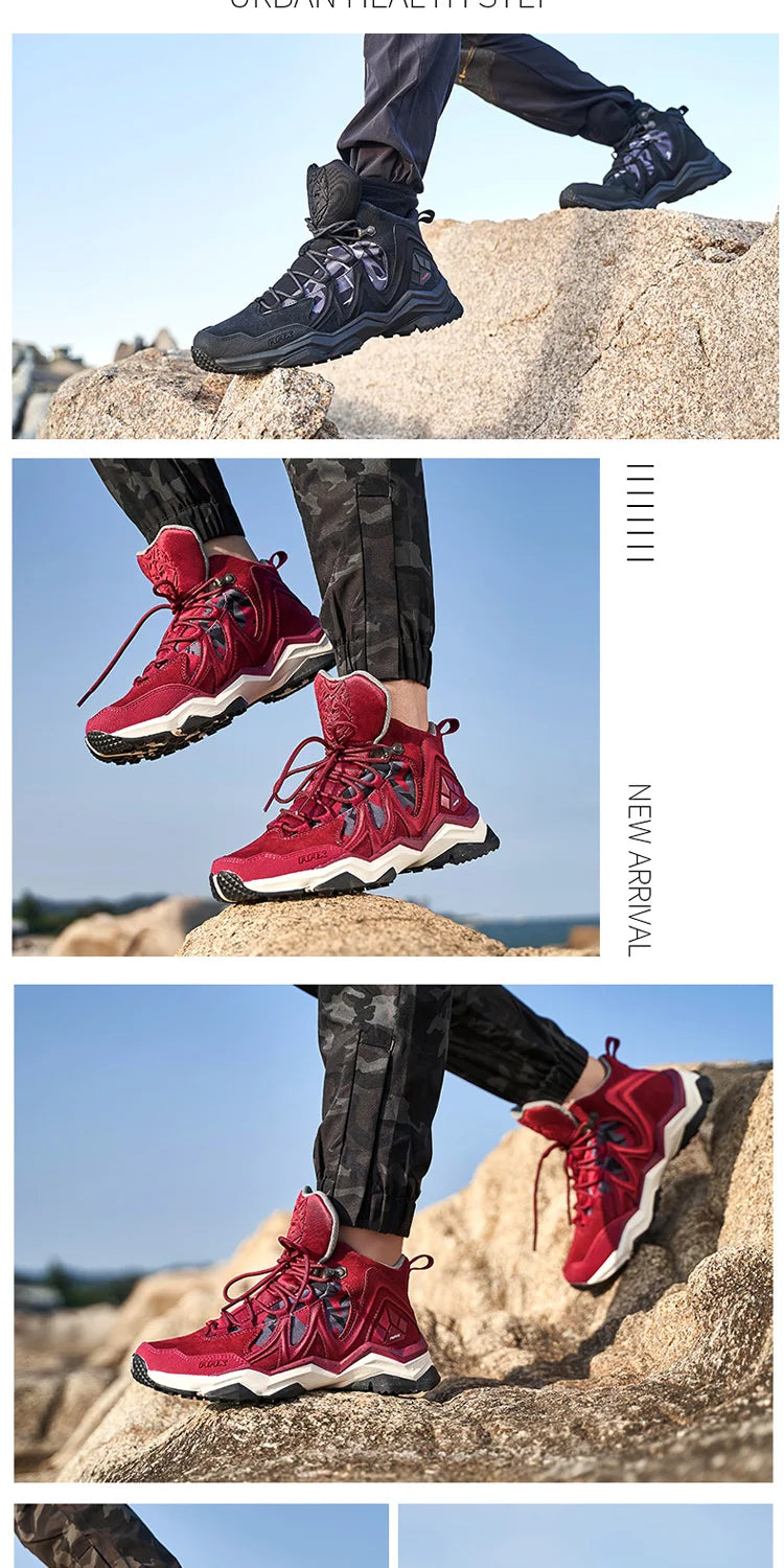 Waterproof Winter Hiking Shoes – Men’s Outdoor Snow Boots