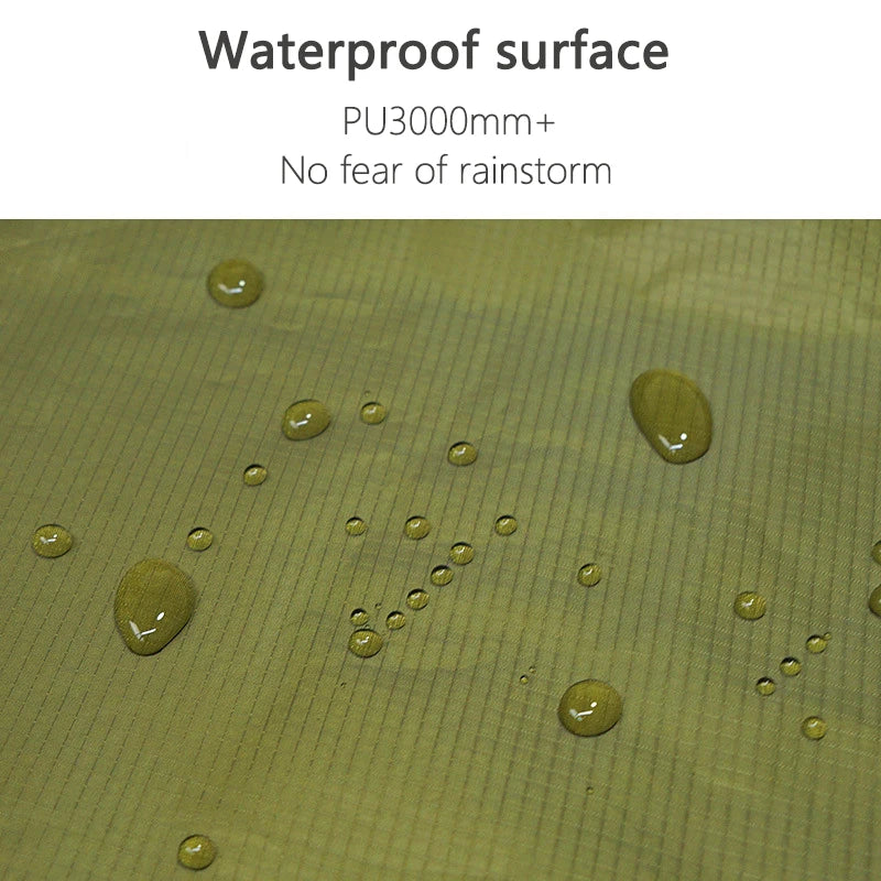 Waterproof Tent Tarp – Lightweight Outdoor Camping Sun Shelter