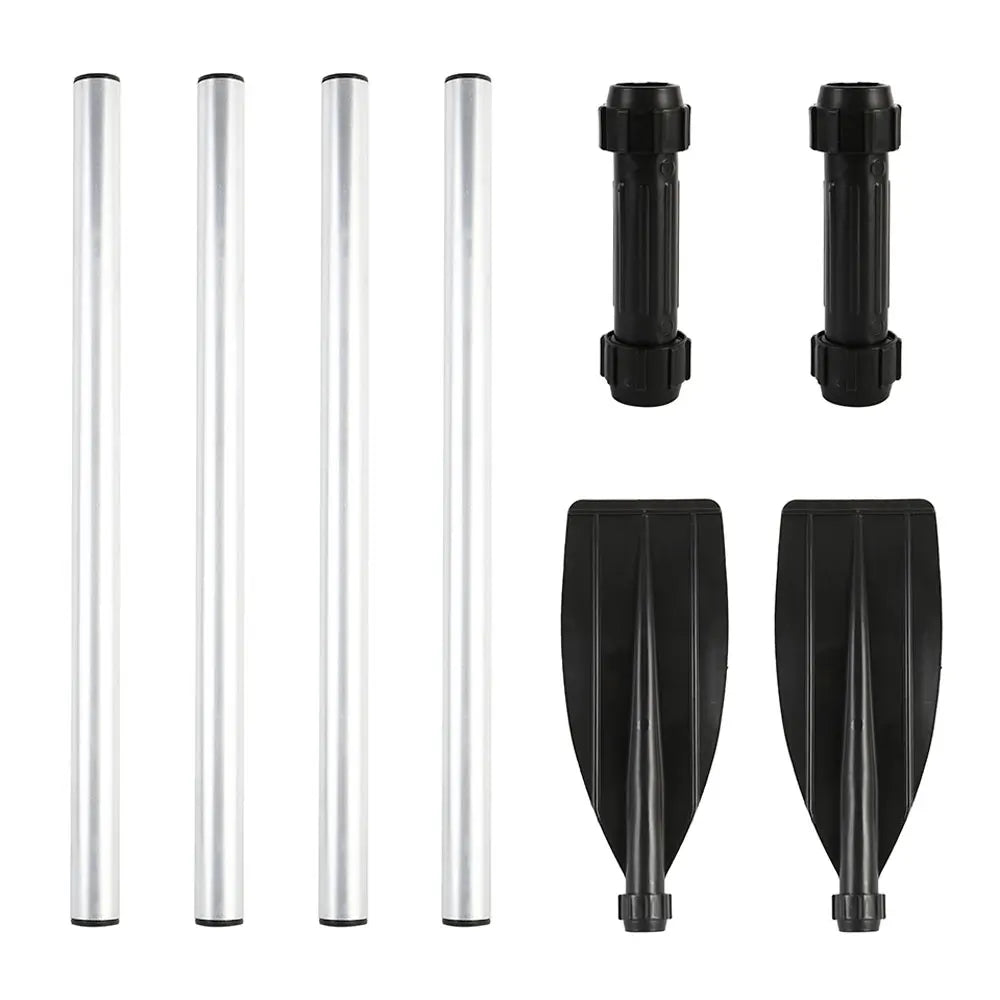1 Pair Adjustable Aluminium Kayak Paddles – Detachable & Portable