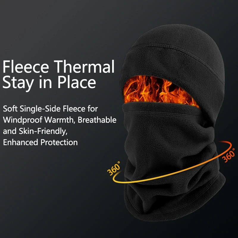 Winter Balaclava Face Mask & Neck Warmer – Windproof Outdoor Cap