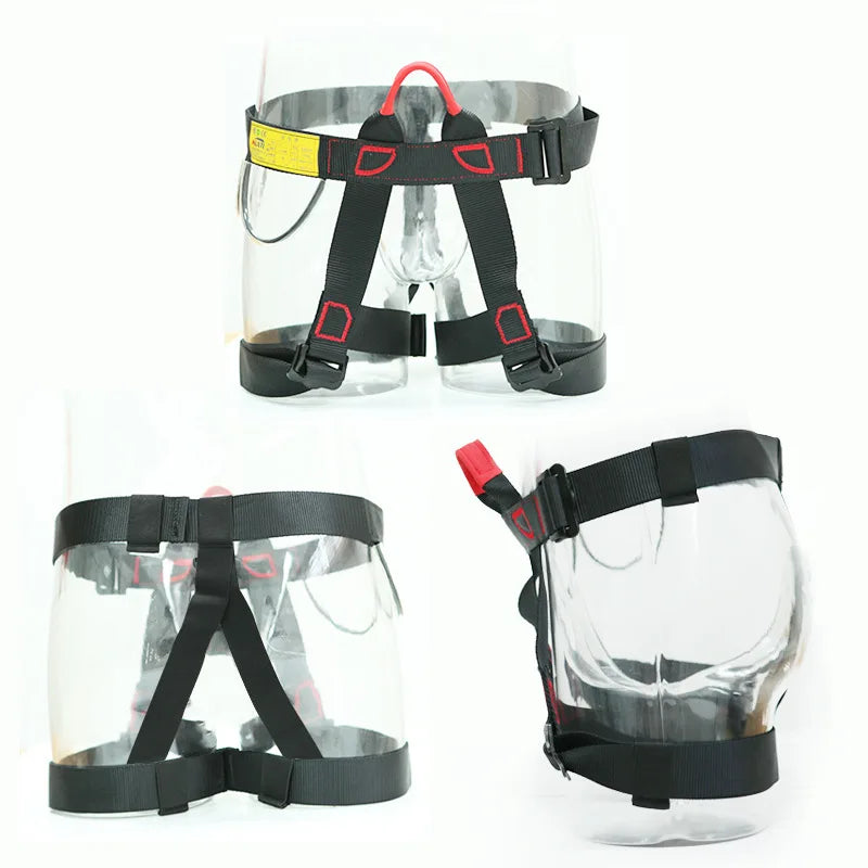 Outdoor Half-Body Climbing Harness – Safety Waist Support