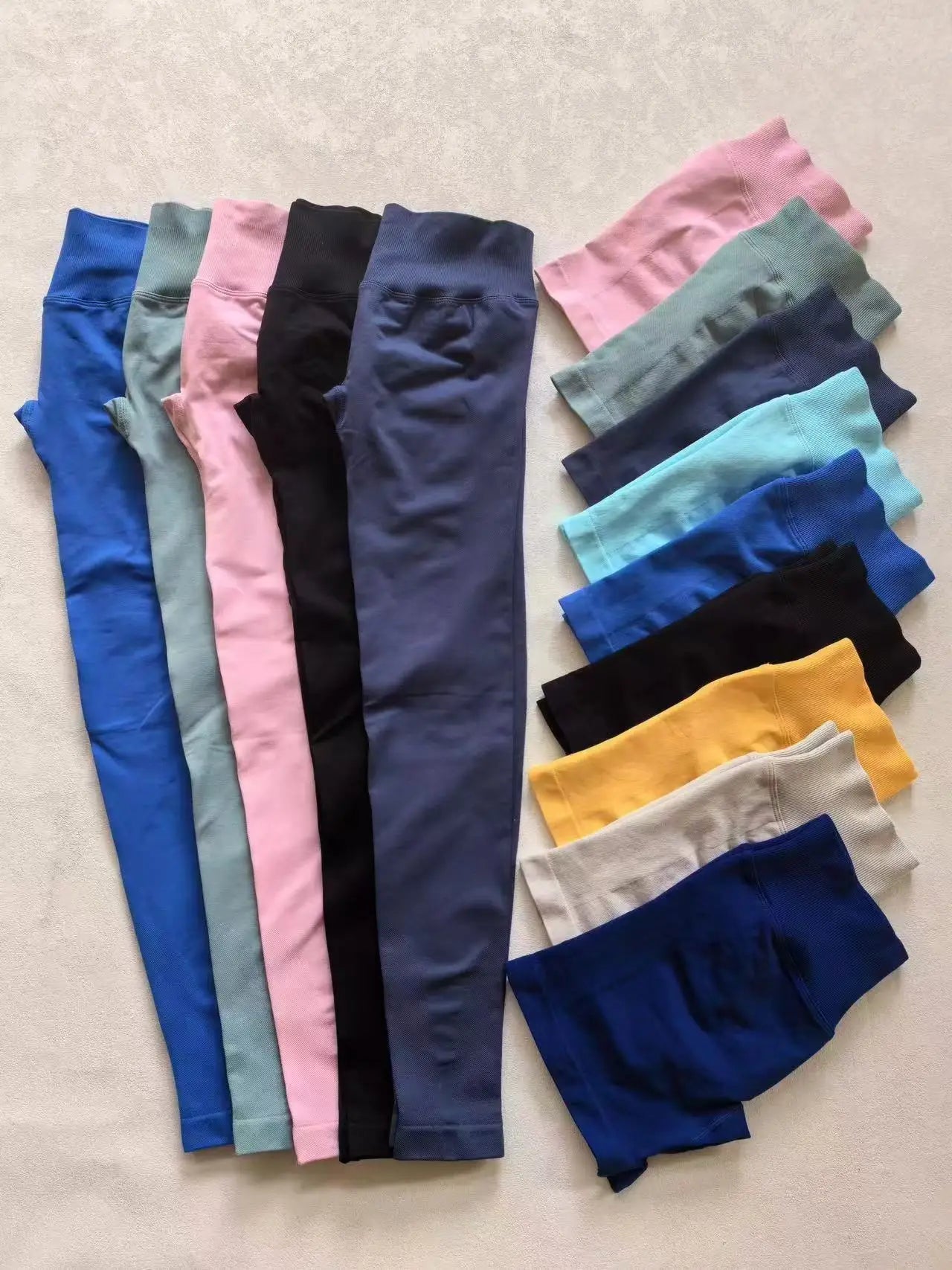 Seamless High-Elastic Yoga Leggings – Butt-Lifting Fitness Tights