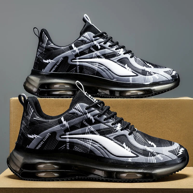 Men’s Basketball Shoes – Air Cushion, Non-Slip & Shock-Absorbing