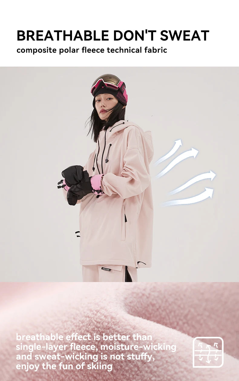 Unisex Ski Jacket & Pants Set – Waterproof Winter Snow Sports Outfit