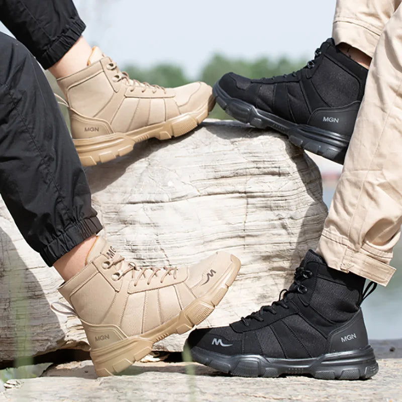 Indestructible Steel Toe Work Boots – Men & Women Safety Shoes