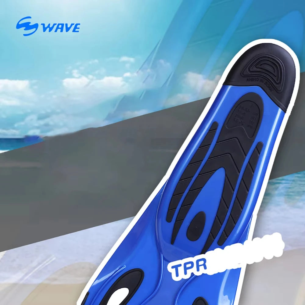 Professional Diving Fins – Flexible Non-Slip Swim Flippers