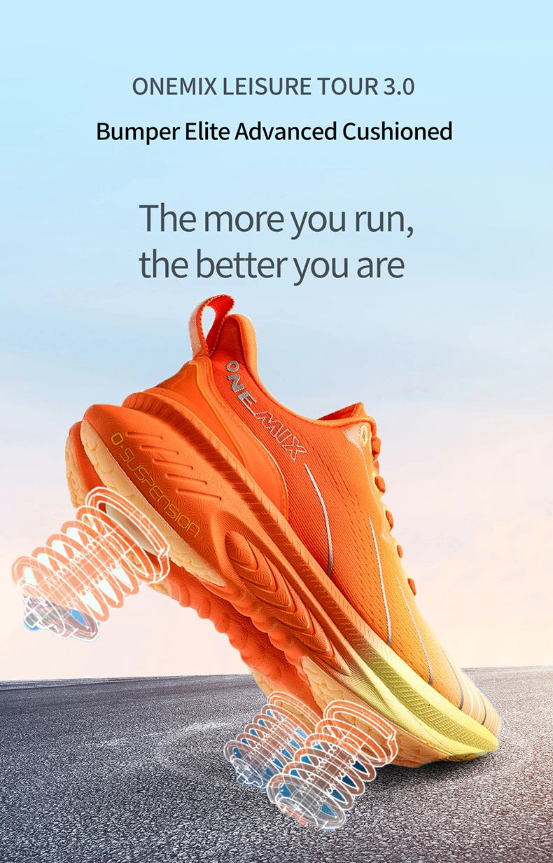 Cushioning Running Shoes – Men’s & Women’s Non-Slip Athletic Sneakers