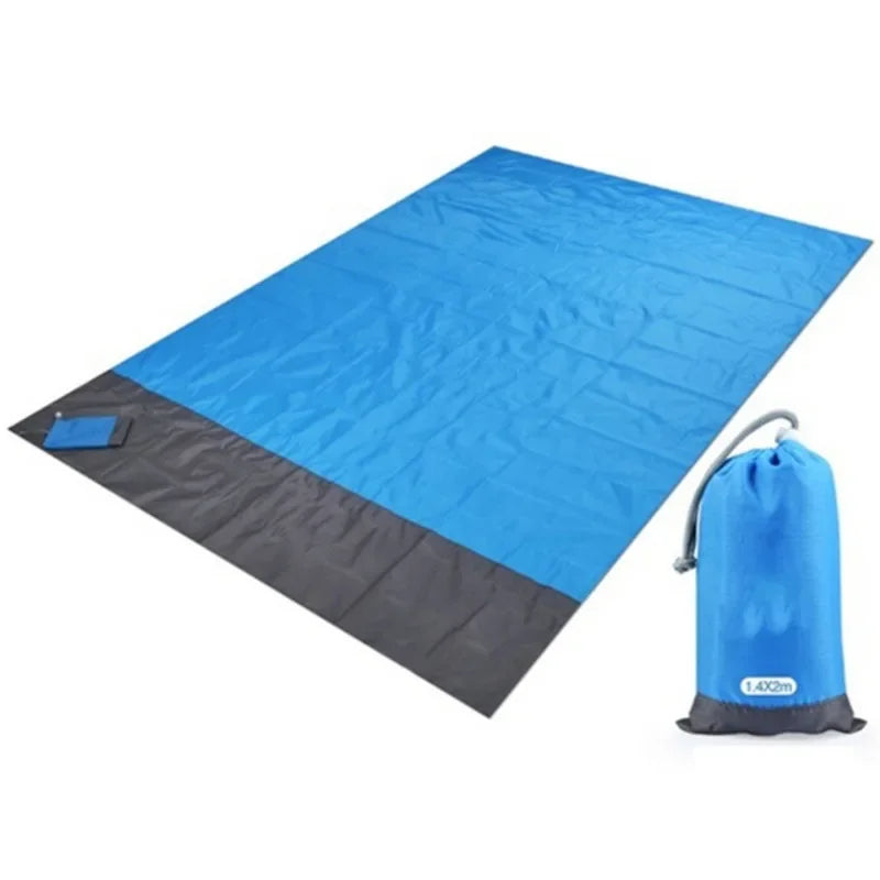 Waterproof Folding Beach & Picnic Mat – Lightweight Outdoor Blanket