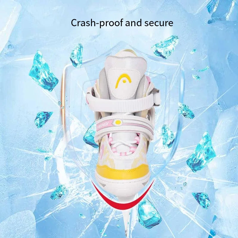 Adjustable Kids’ Figure & Ice Hockey Skates – Beginner to Pro