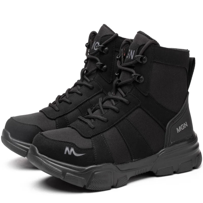 Indestructible Steel Toe Work Boots – Men & Women Safety Shoes