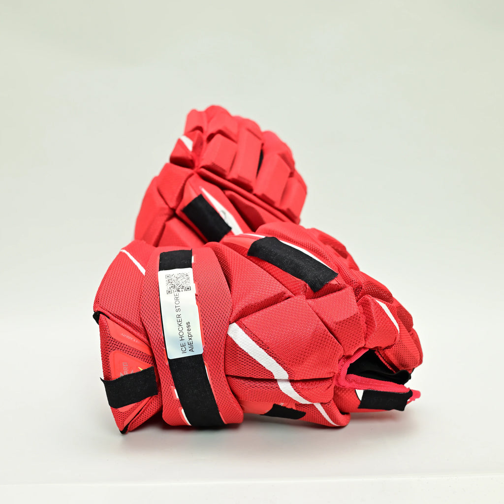 BAU 2X Pro Ice Hockey Gloves – 13" Professional Protective Gloves