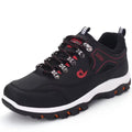 Men’s Leather Casual Sneakers – Lightweight Walking Shoes